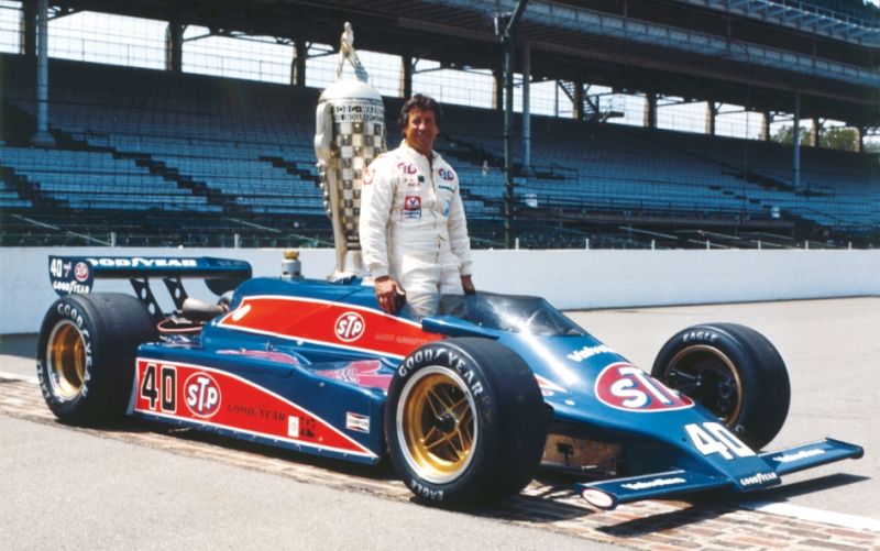 Mario Andretti Wins the 1981 Indianapolis Trophy